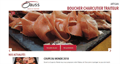 Desktop Screenshot of jauss-traiteur.com